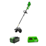 Аккумуляторный триммер Greenworks GD40BCK5 40В (1 x 5 Ач, Быстрое ЗУ) захват 350 мм, 6.8 кг, 1301507U5F