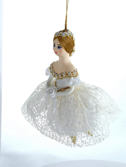 Кукла-подвеска сувенирная Жизель