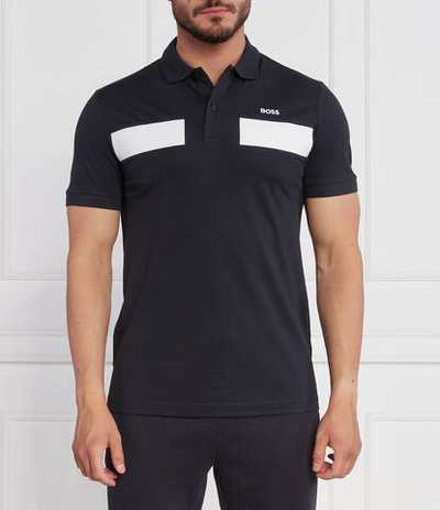 Поло Paule 2 BOSS GREEN - темно-синий(50494310)