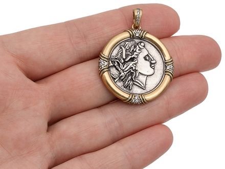 Подвеска Монета античная 31.5мм