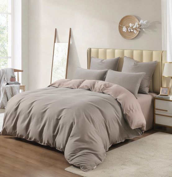 Бонни (серый) КПБ сатин  1.6