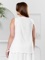 Блуза (топ) Камео-6 Виотекс БЕЛЫЙ