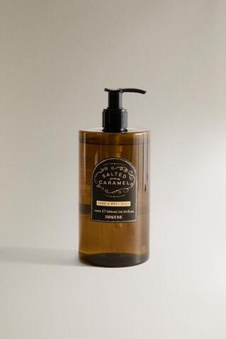 ZARA HOME ЖИДКОЕ МЫЛО С СОЛЕНОЙ КАРАМЕЛЬЮ (500 мл)