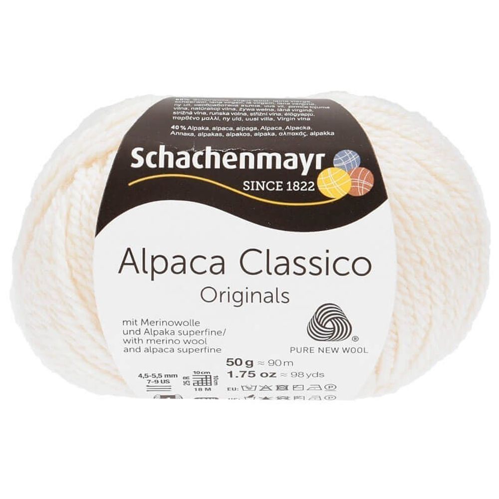 Пряжа Schachenmayr Alpaca Classico (02)