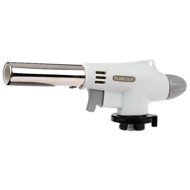 Резак газовый FG-920 Gas Torch Пьезо 1300C° Белый-Серый 4-042