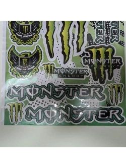 Набор наклеек мото