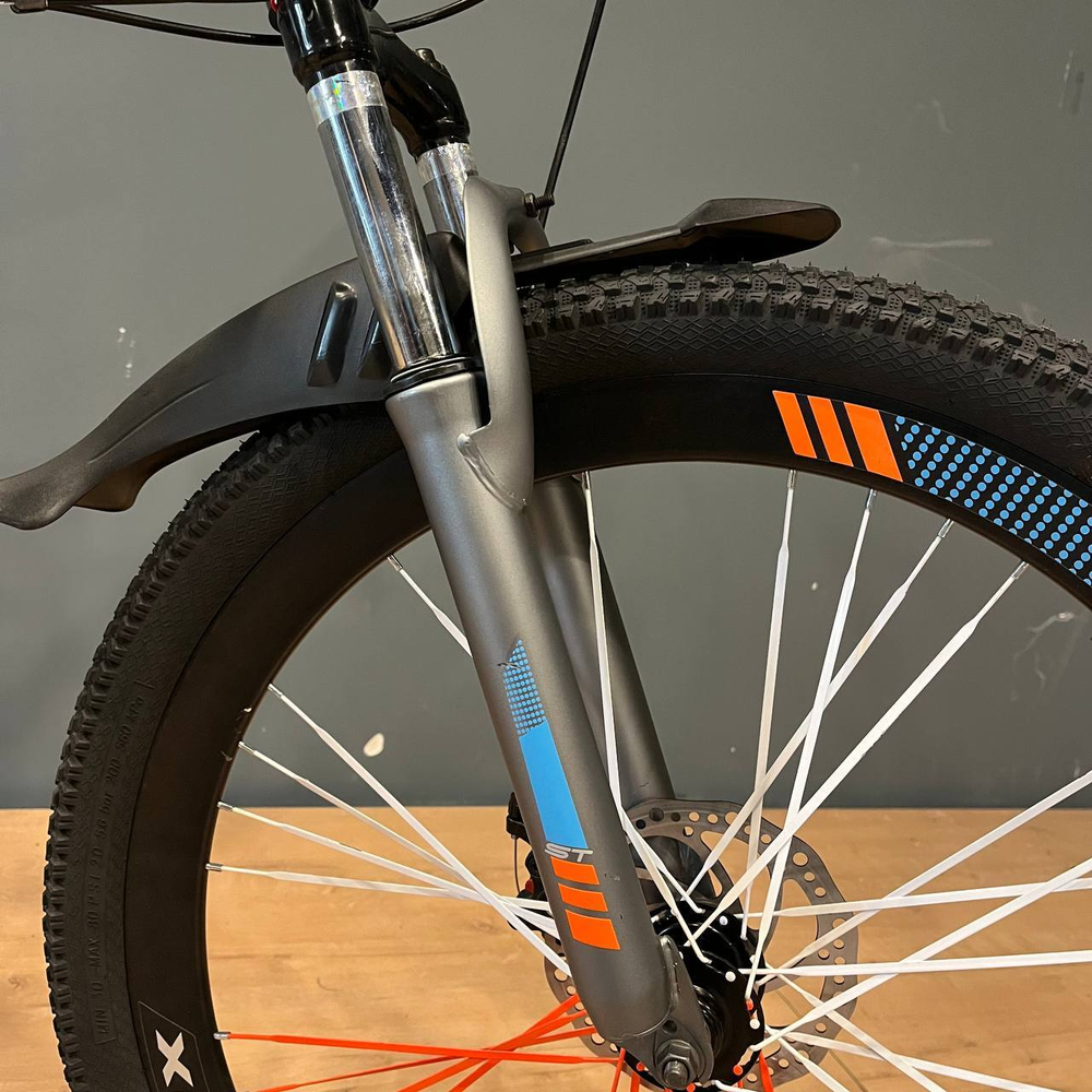 Велосипед STELS раскладной 24,26, 29 дюйм 2021 17 дюймов черный