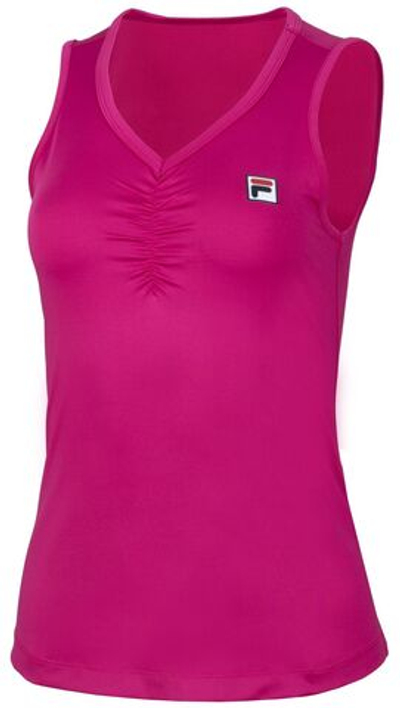 Женский топ теннисный Fila Top Marleen - festival fuchsia
