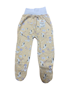 Ползунки на евро резинке из футера (100% хлопок с начесом) на рост 80 см