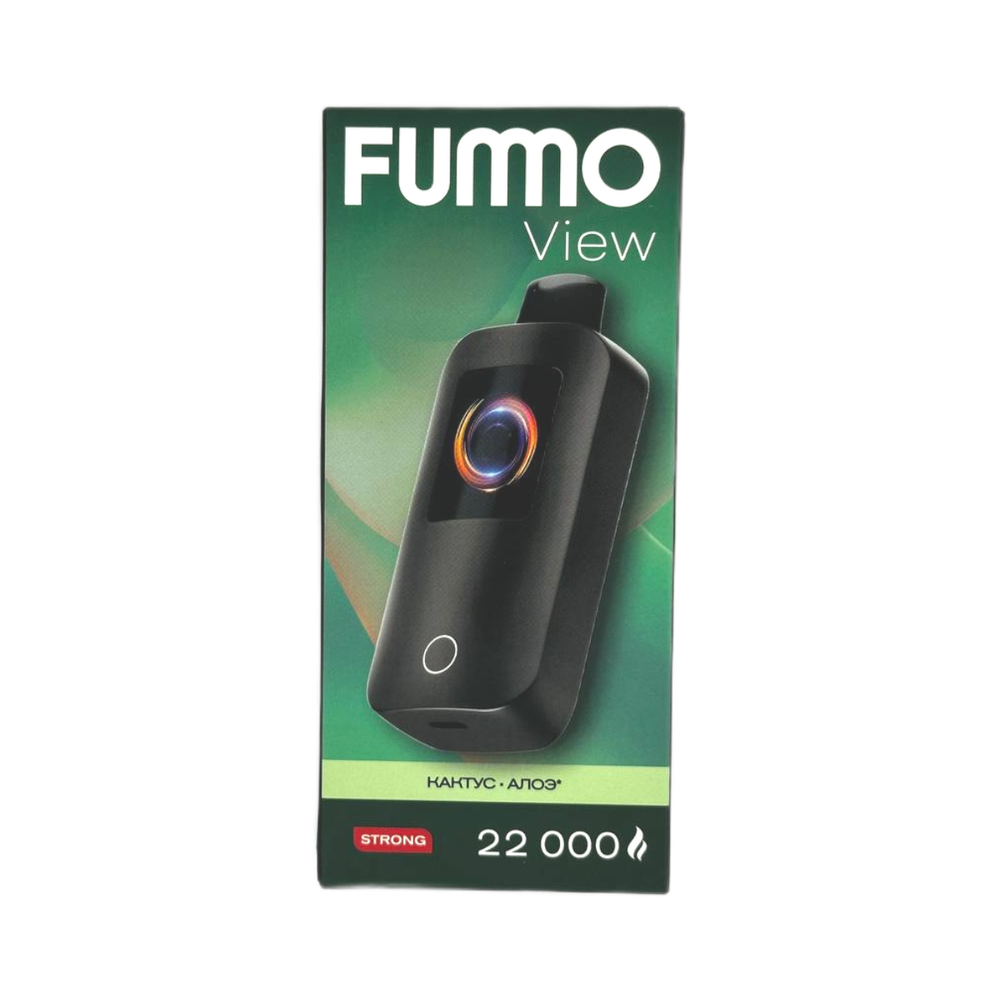 Fummo View Кактус алоэ 22000 затяжек 20мг Hard (2% Hard)