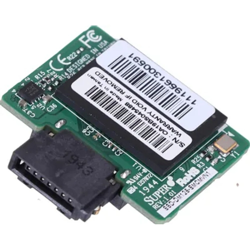 SSD диск Supermicro SSD-DM128-SMCMVN1 Модуль SuperMicro SSD-DM128-SMCMVN1 SATA-DOM 128Gb