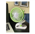 Вентилятор аккумулят. + светильник NGY HYF-M2027-B