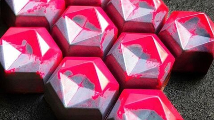 507 | Форма для шоколадных конфет "Геометрия-2" (275*135мм)