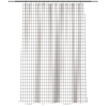 Шторка для ванной тм VETTA Квадро, ПЕВА 60г/м2, 180x200см, белый цвет