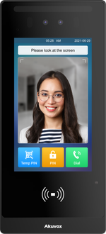 Akuvox E18C ЧЕРНЫЙ  SIP video doorphone (on-wall)