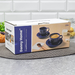 Чайный набор 12 предметов 200мл "Синий"