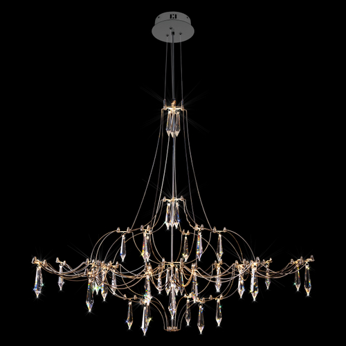 Подвесная светодиодная люстра Loft It Mira 10588/800 Silver Asfour