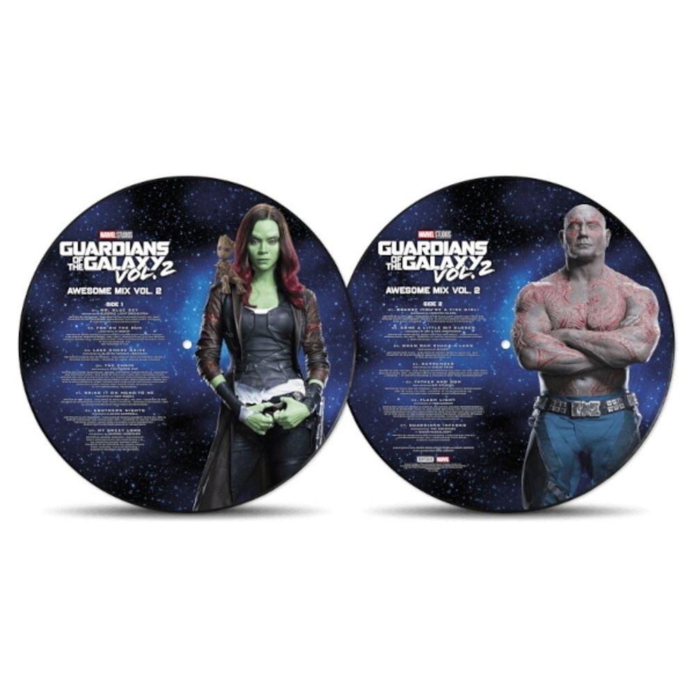 Soundtrack / Guardians Of The Galaxy - Awesome Mix Vol. 2 (Picture Disk)(LP)