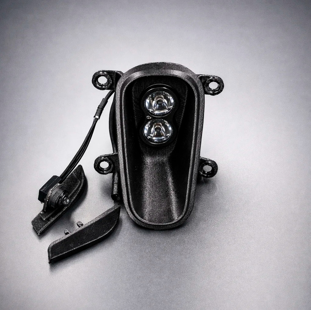 Фара Сова на электромотоцикл Stark Varg с кнопкой вкл/выкл