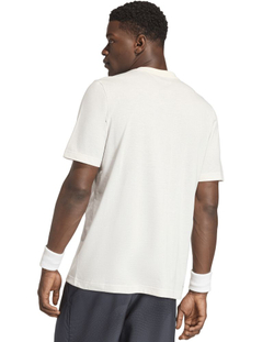 Теннисная футболка Adidas Heritage Graphic Club - chalk white/power red