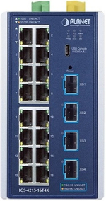 Коммутатор управляемый Planet IGS-4215-16T4X