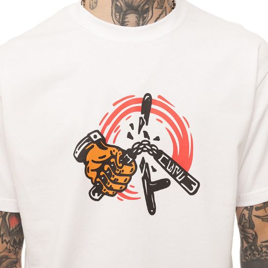 Футболка ЮНОСТЬ Миротворец Белый