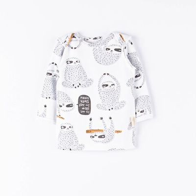 Long-sleeved T-shirt 3-18 months - Sloths