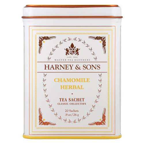 Harney & Sons, Classic Collection, ромашка, 20 пакетиков, 26 г (0,9 унции)
