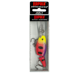 Воблер RAPALA Jointed Shad Rap JSR07 / 7 см, 13 г, цвет FPN