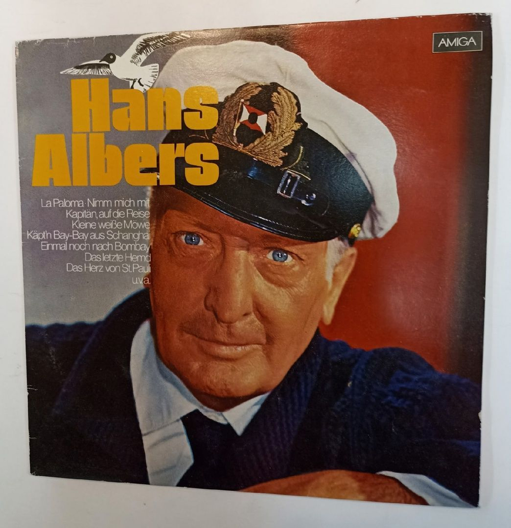 Винтажная виниловая пластинка Hans Albers Hans Albers (GDR 1989)