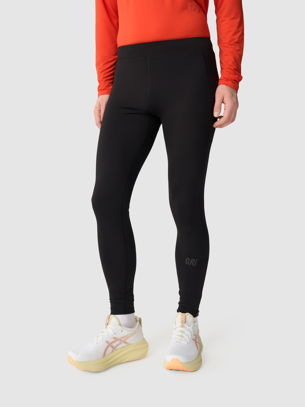 Лосины мужские GRI Весна чёрные