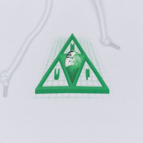 Толстовка мужская HUF Digital Dream артикул:PF00352-WHITE - купить в магазине Дайс