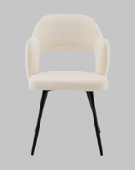 Стул Роккиана букле молочный