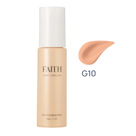 Faith Insist Lamellar Gel Foundation N G10 / Фейс Инсист Лямеллярный Тональный гель для лица N G10