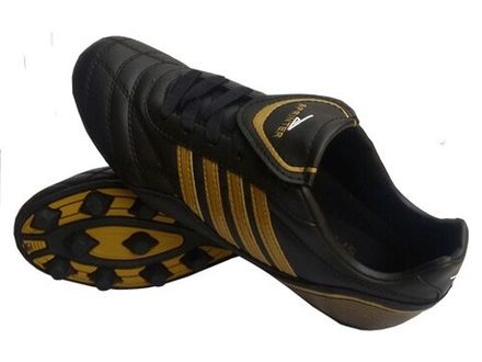 Футбольные бутсы с круглыми шипами SPRINTER BLACK :AX6175(8)-44