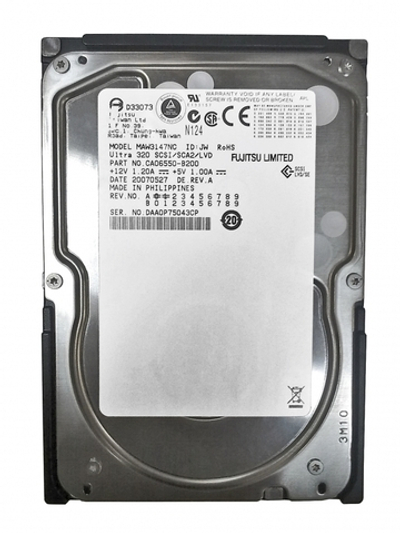 Жесткий диск Fujitsu SCSI 147GB 10K (U320/8MB/80pin) MAW3147NC