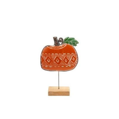 Декор "Тыква" 22х35см Металл,Дерево