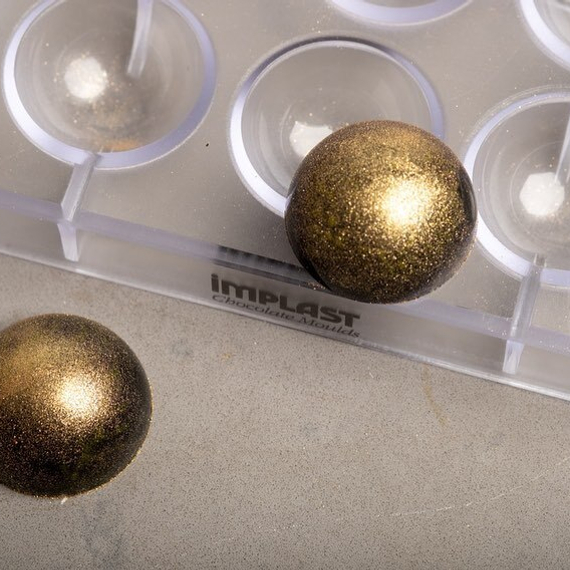 153 | Форма для шоколадных конфет &quot;Полусфера 40 мм&quot; (275*175 мм)