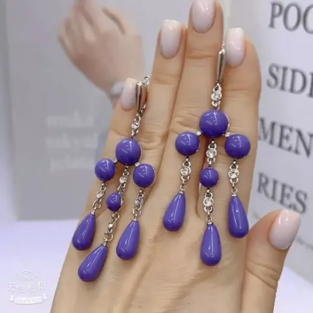 Серьги LuxVintage - арт030