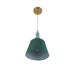 8275/1A CLASSI латунь/зеленый,  металл/керамика/ткань Подвес Е14 1*40W 220V VERMONT
