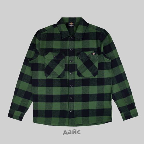 Рубашка мужская Dickies Sacramento Long Sleeve Shirt артикул:WLR23PEB - купить в магазине Дайс