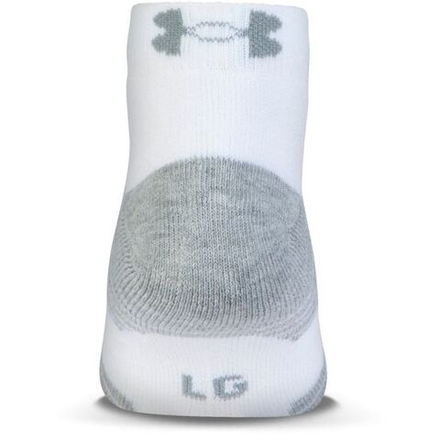 Теннисные носки Under Armour UA HeatGear Low Cut Jr - 3 par/white