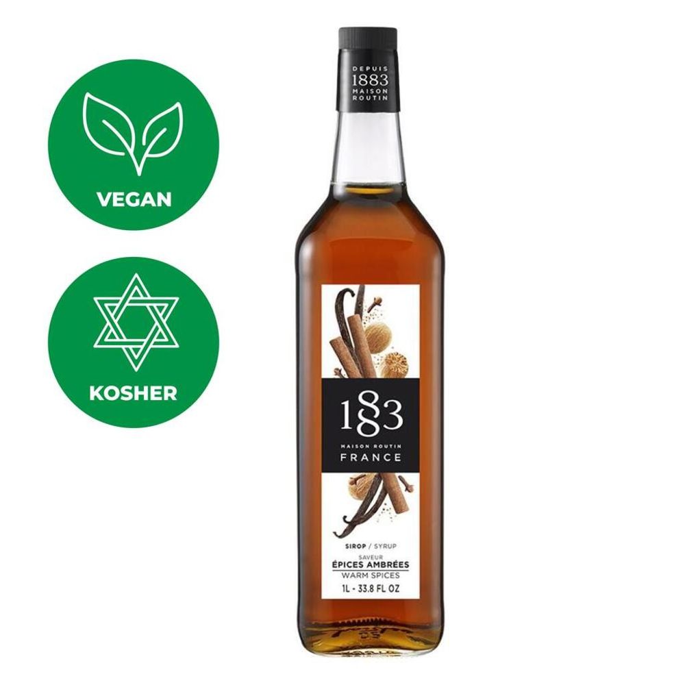Сироп Согревающая пряность 1л 1883 Maison Routin