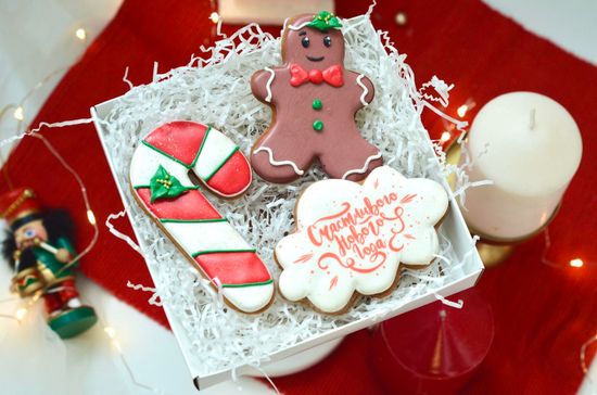 Новогодний набор №2 из коллекции 2022 года с пряничным человечком