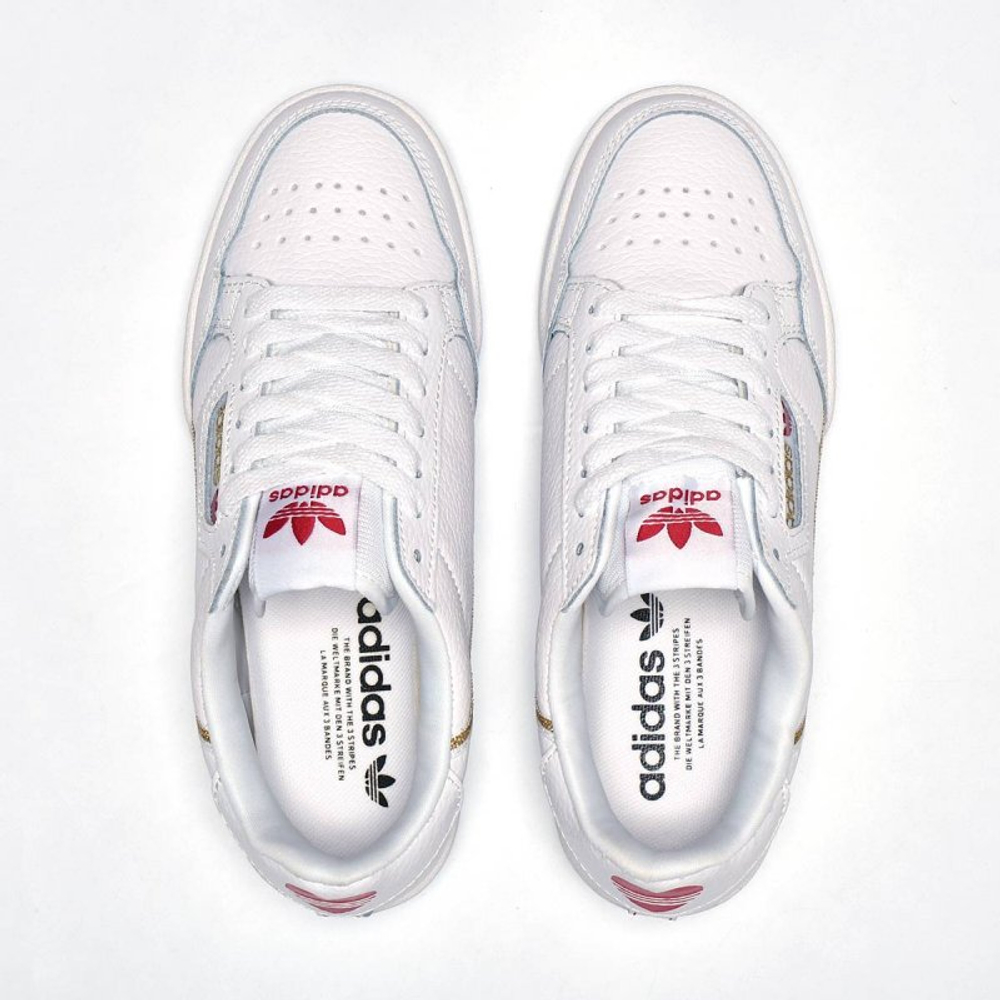Кроссовки Adidas Continental 80 White арт 5069-6