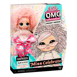 Кукла L.O.L. Surprise! OMG Birthday Doll Miss Celebrate 579755EUC