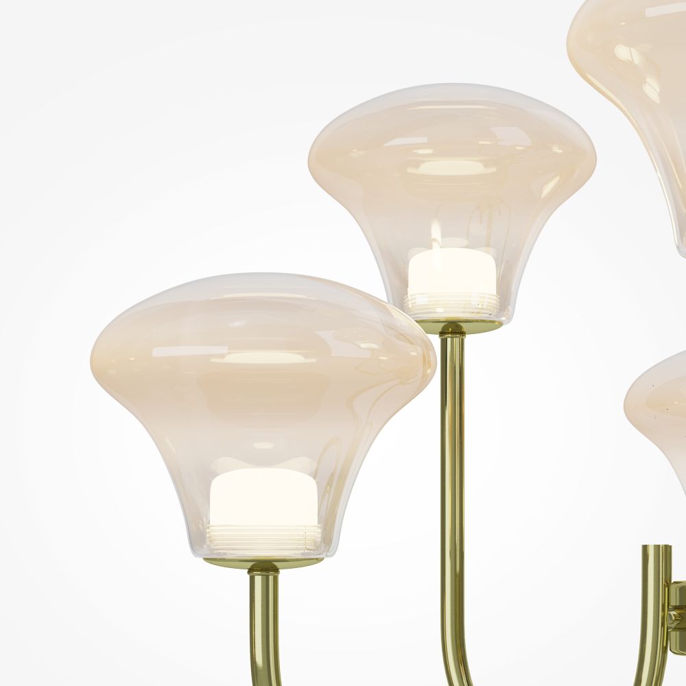 Люстра на штанге светодиодная Maytoni   MOD402PL-L20BS3K