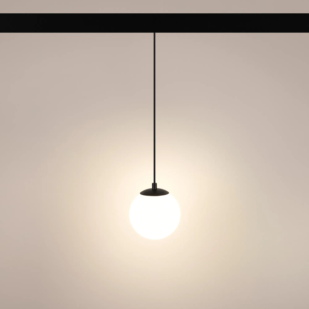 Светильник MAG-ORIENT-SFERO-HANG-R150-10W Warm3000 (BK, 300 deg, 48V) (Arlight, IP20 Металл, 5 лет) 036049