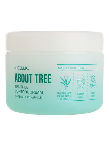 Dr.CELLIO Крем для лица с экстрактом чайного дерева / About Tree Teatree Control Cream, 90мл
