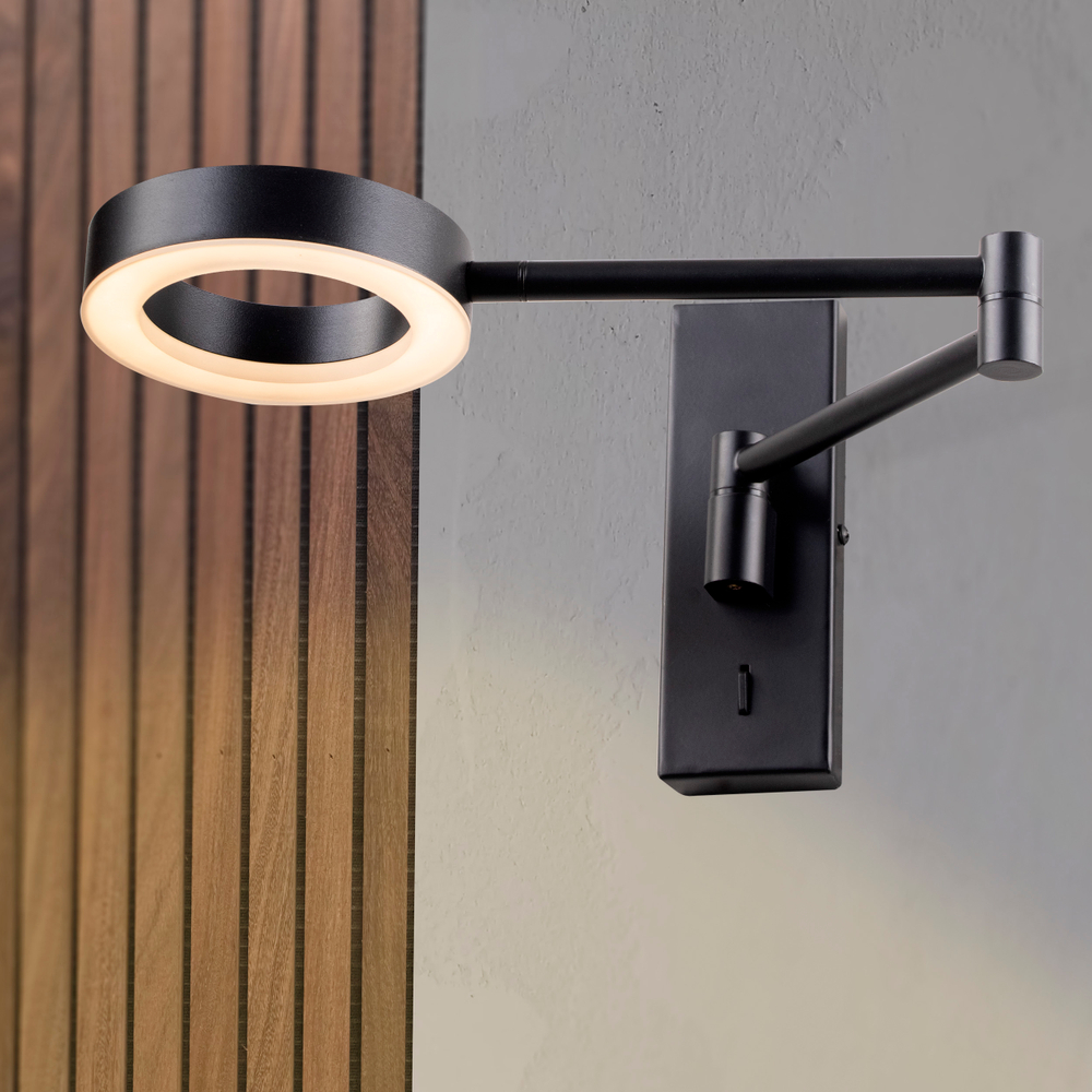 765687 Бра LOFT LED 5W 400LM ЧЕРНЫЙ 3000K